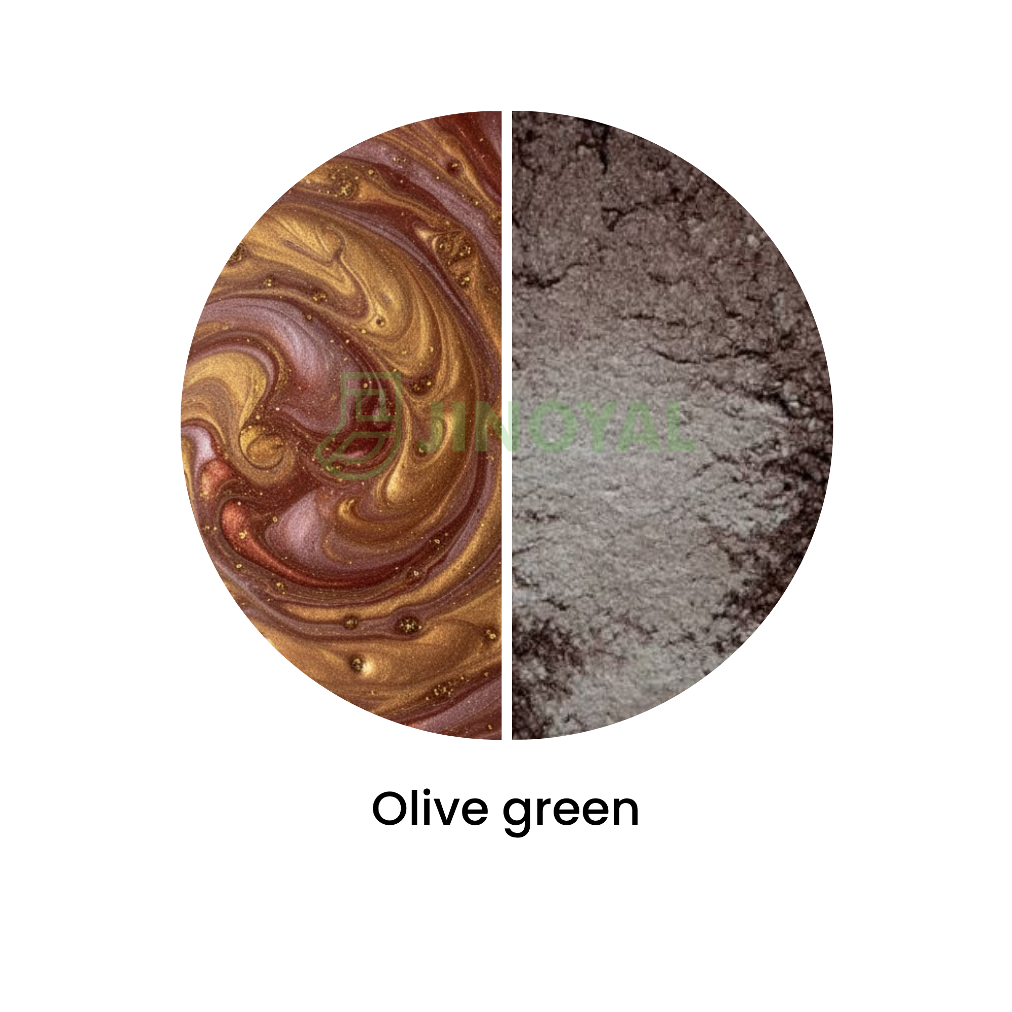 Olive Green  | Mica Powder for Resin Art, Soap & Candle Making | Non-Toxic