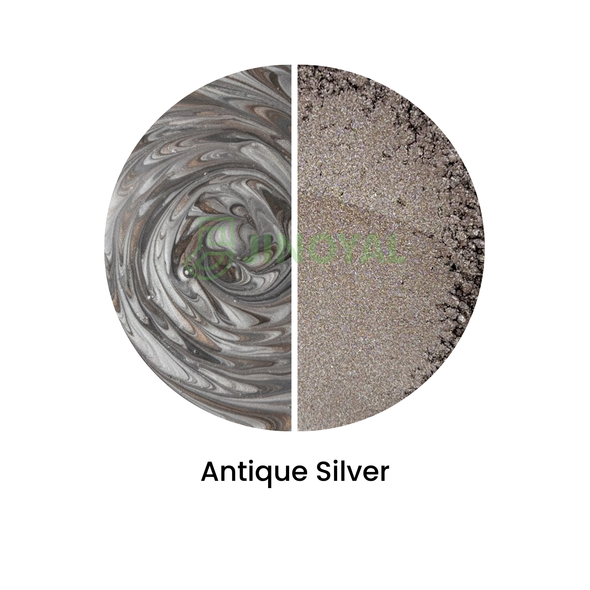 Antique Silver | Mica Powder for Resin Art, Soap & Candle Making | Non-Toxic