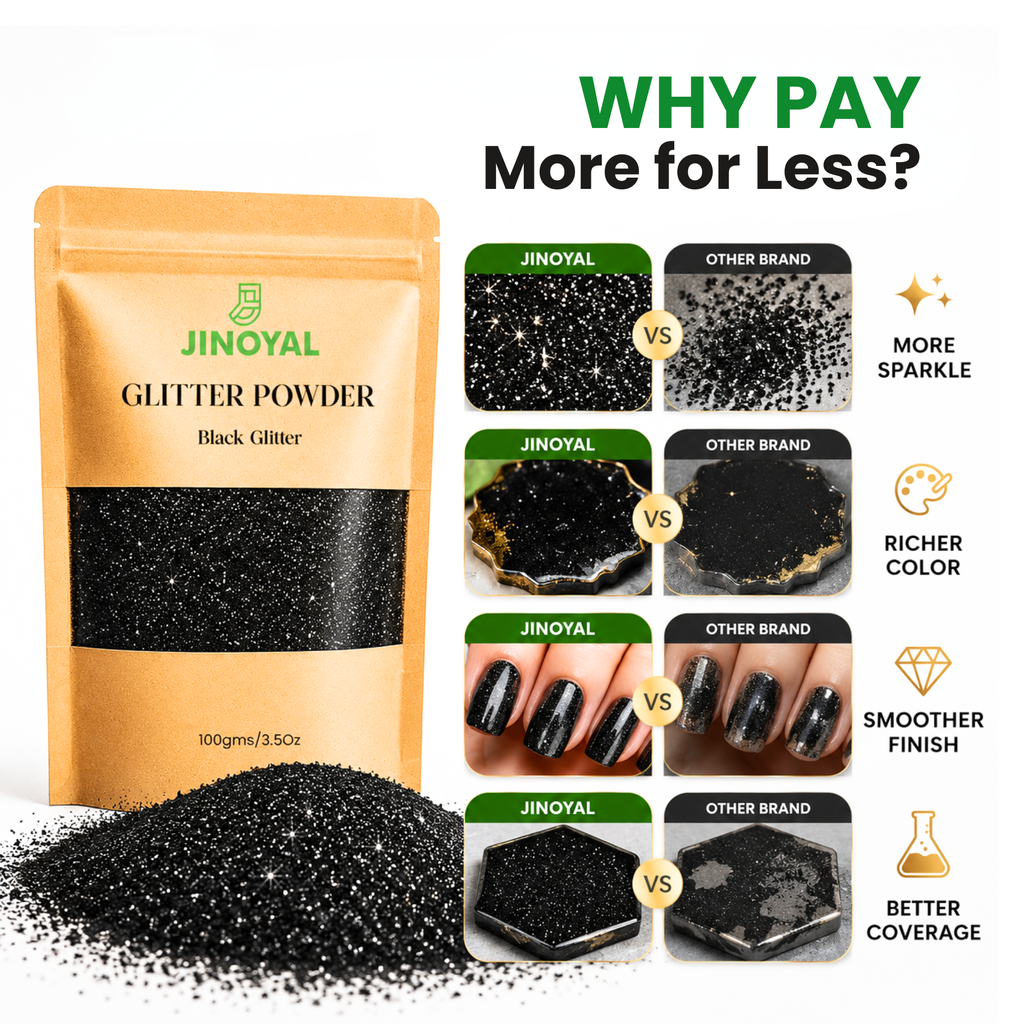 Glitter Powder - Black