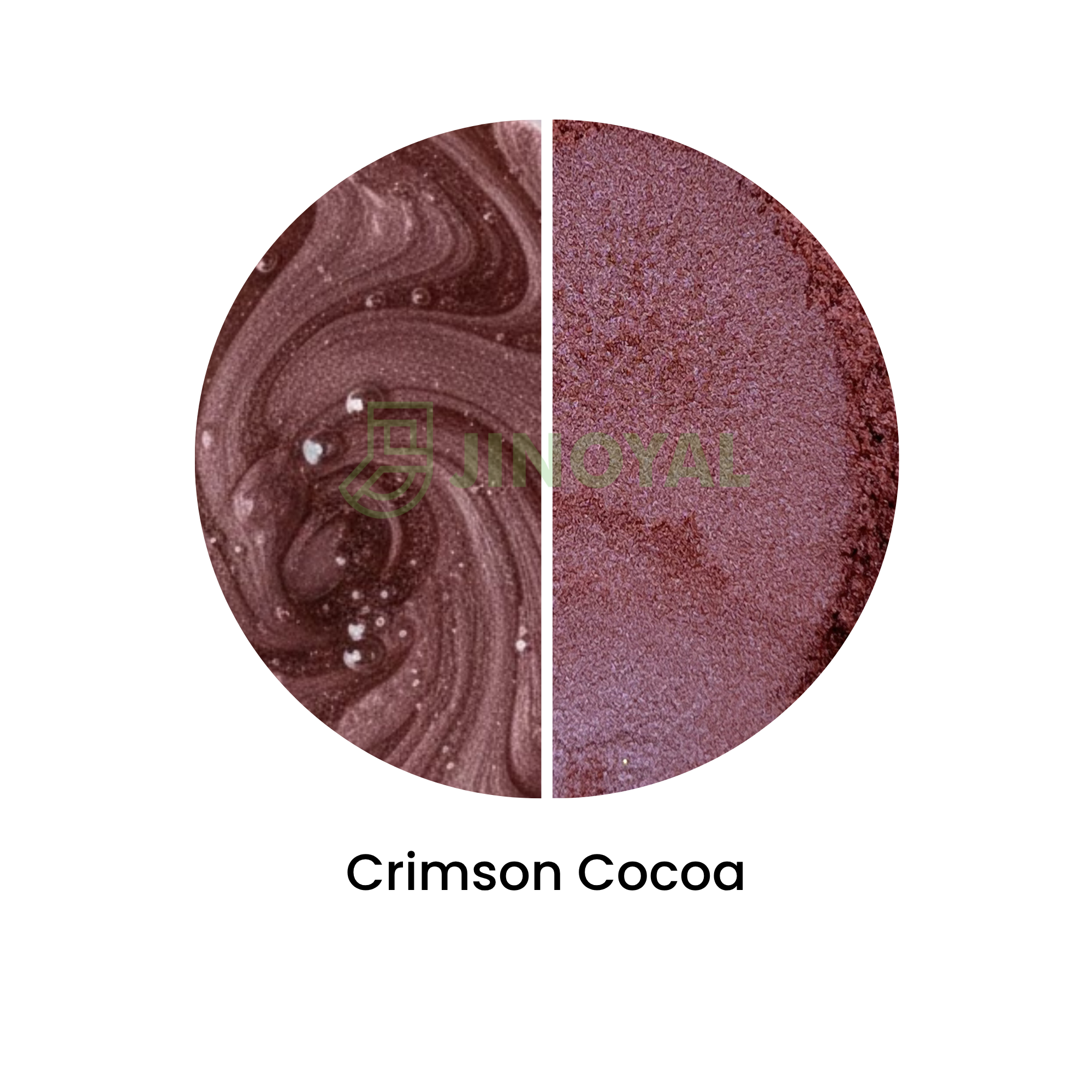 Crimson Cocoa | Mica Powder for Resin Art, Soap & Candle Making | Non-Toxic