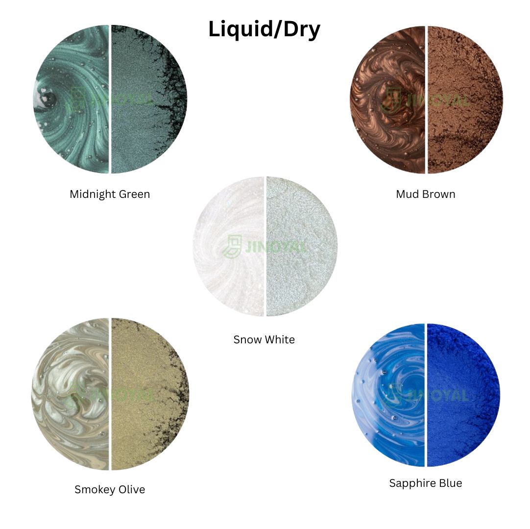 Rainy Theme Mica Powder Kit for Resin Art, Candle Making, Soap Making & DIY Crafts