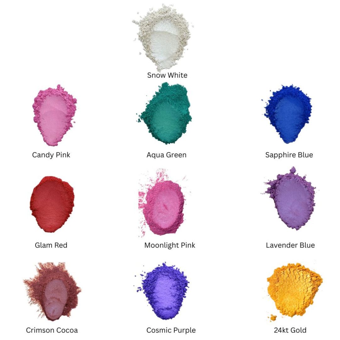Mica powder for resin art