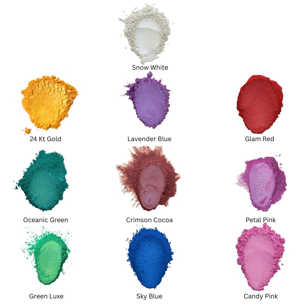 mica powder for resin art