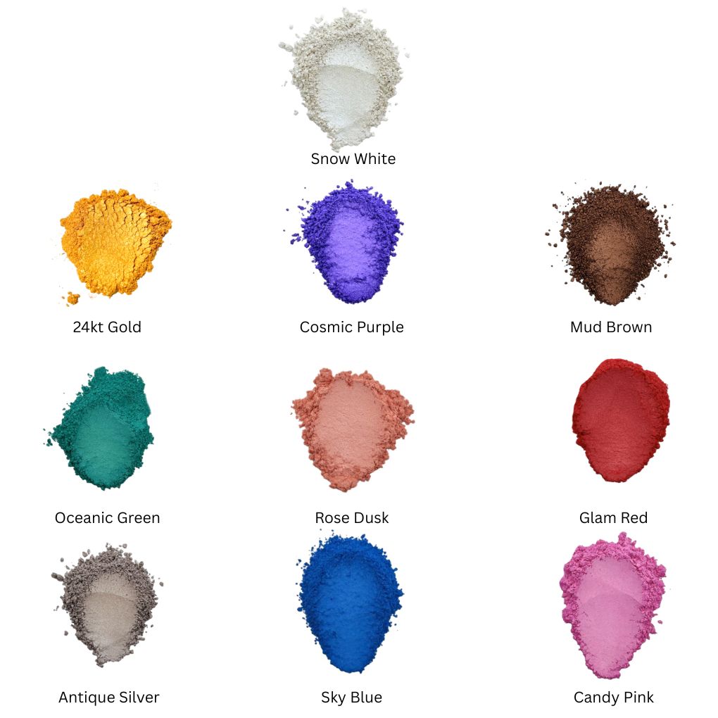 mica powder for resin art