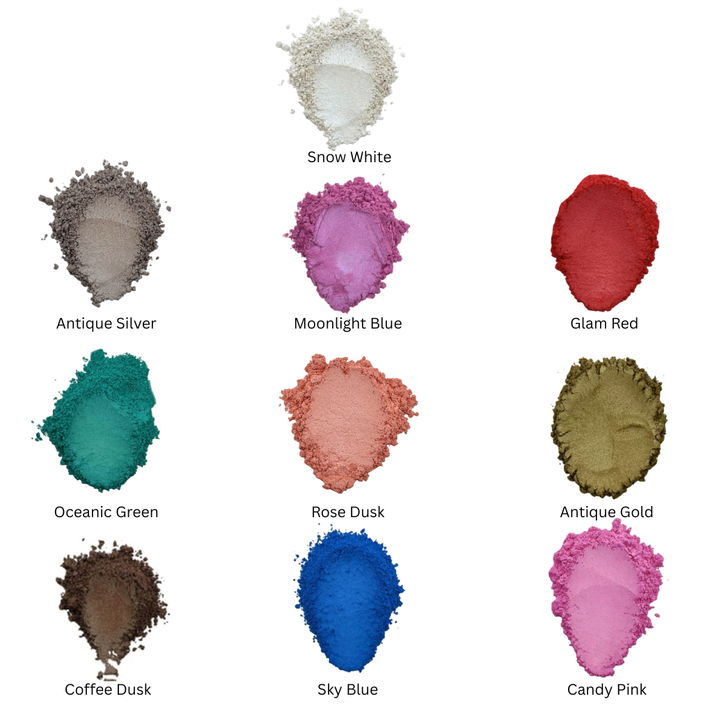 mica powder for resin art