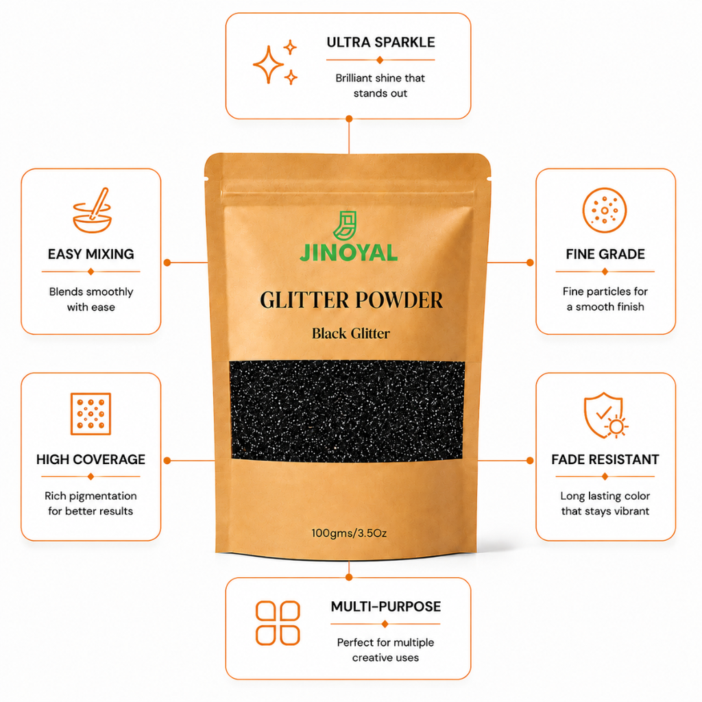 Glitter Powder - Black