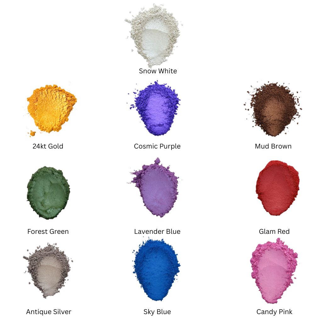 mica powder for resin art