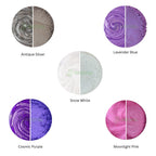 Galaxy Theme Kit's Mica Powder  Kit for Resin Art, Candle Making, Soap Making & DIY Crafts (Kit of 5 )