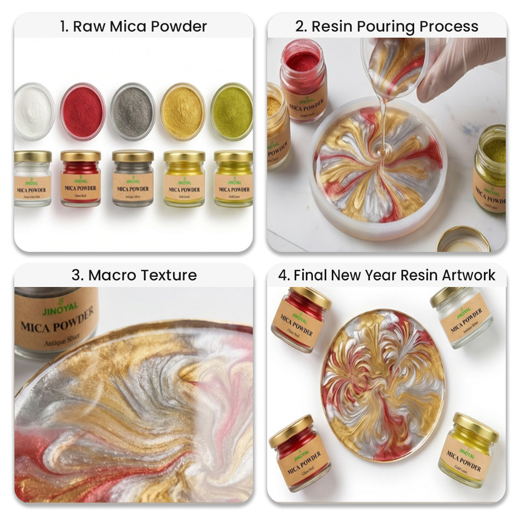 resin art mica powder