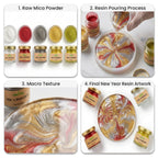 resin art mica powder