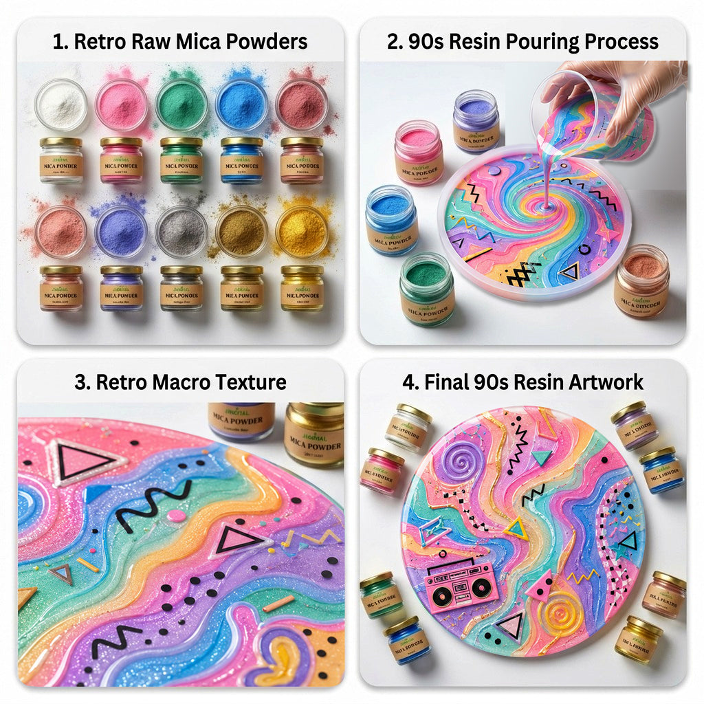 resin colour powder