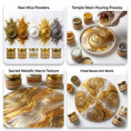 resin art mica powder