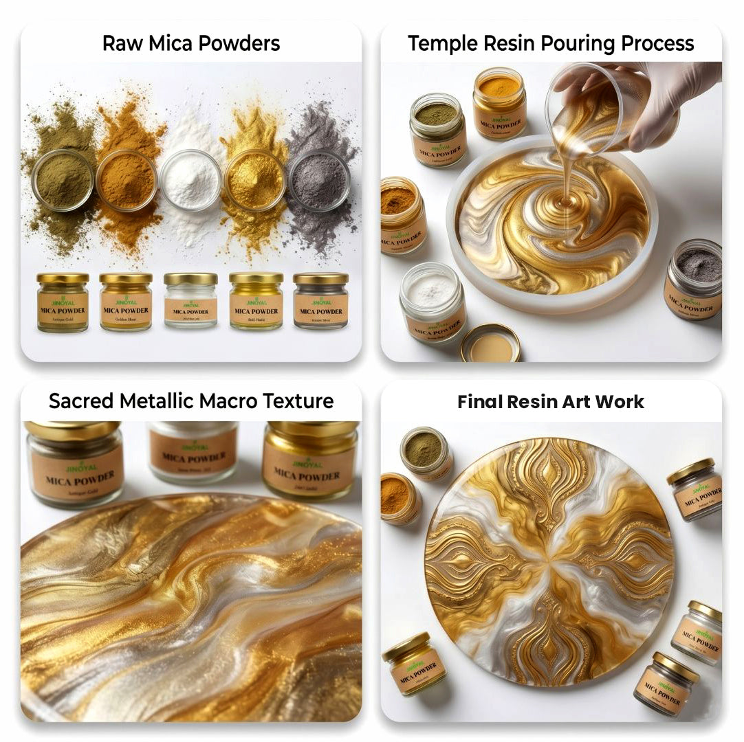 resin art mica powder