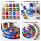 resin art mica powder