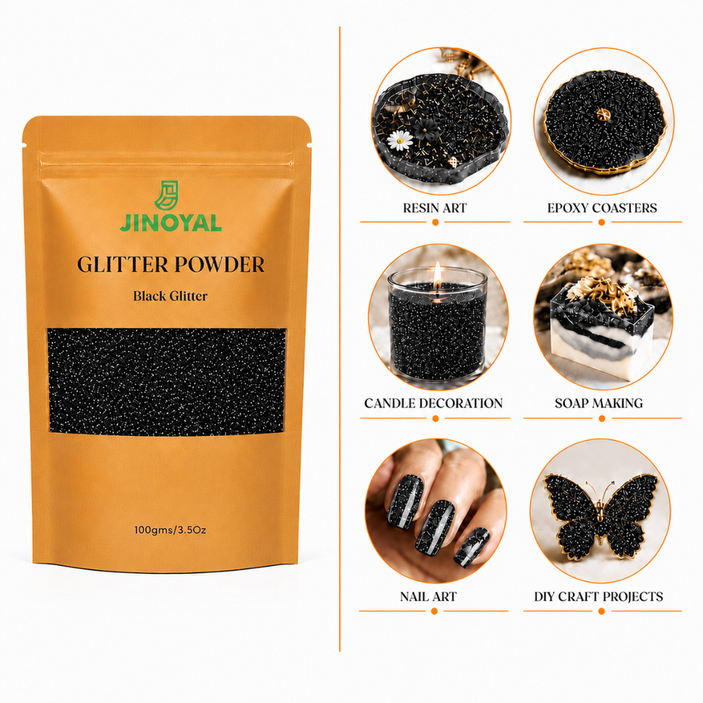 Glitter Powder - Black