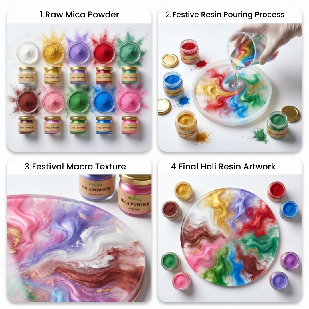 resin art mica powder