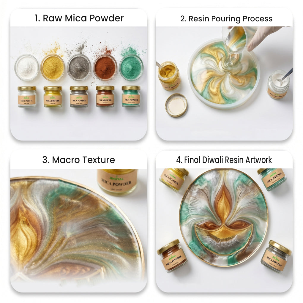 resin art mica powder