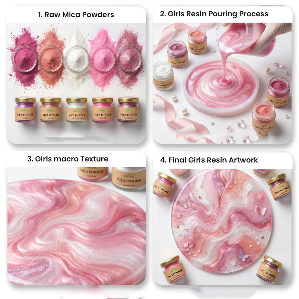 Kit's For Girl Theme Mica Powder