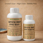 Epoxy Resin Hardener – Crystal Clear, Bubble Free Finish Non-Yellowing (3:1 Mix) 600ml