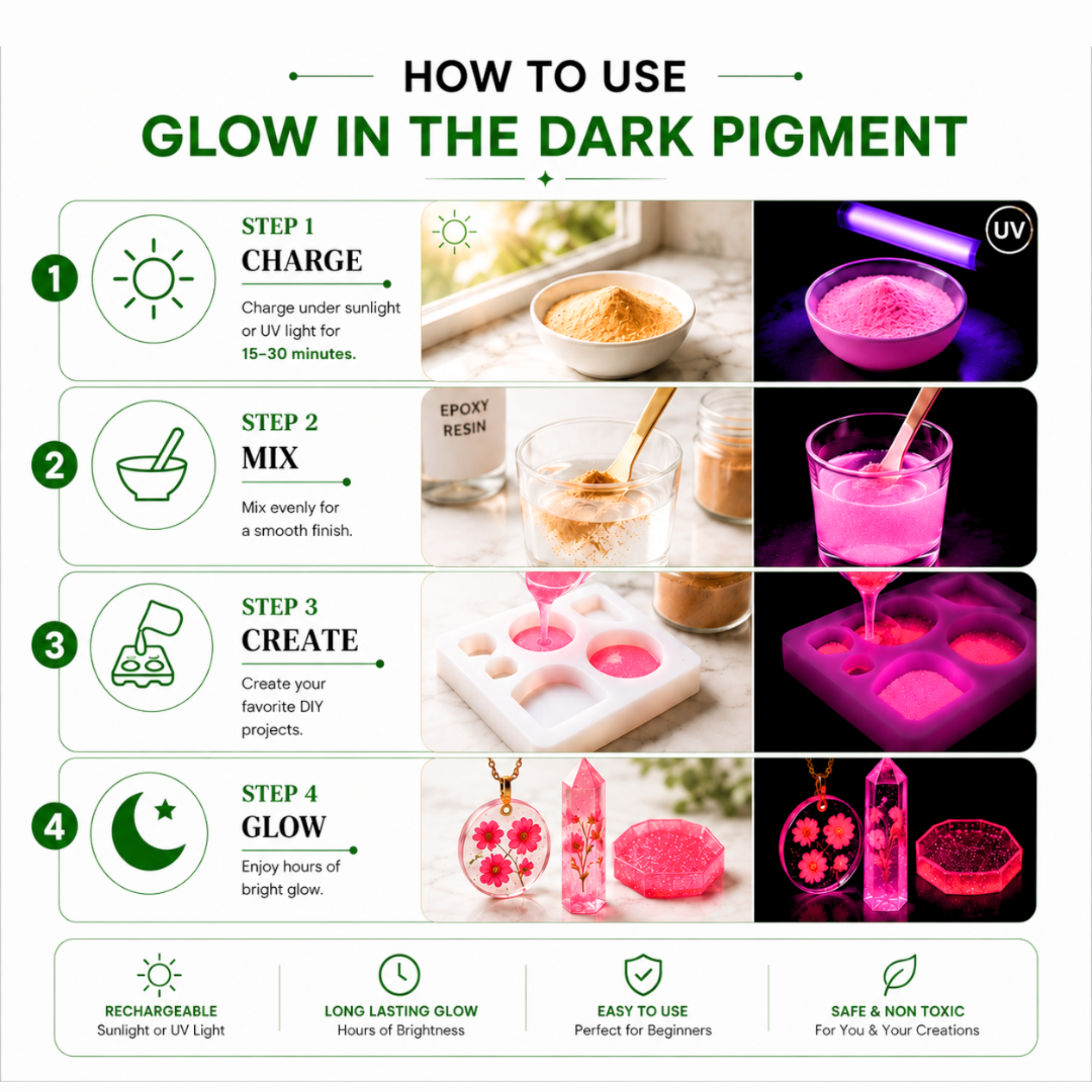 Glow Powder - Aurora Pink