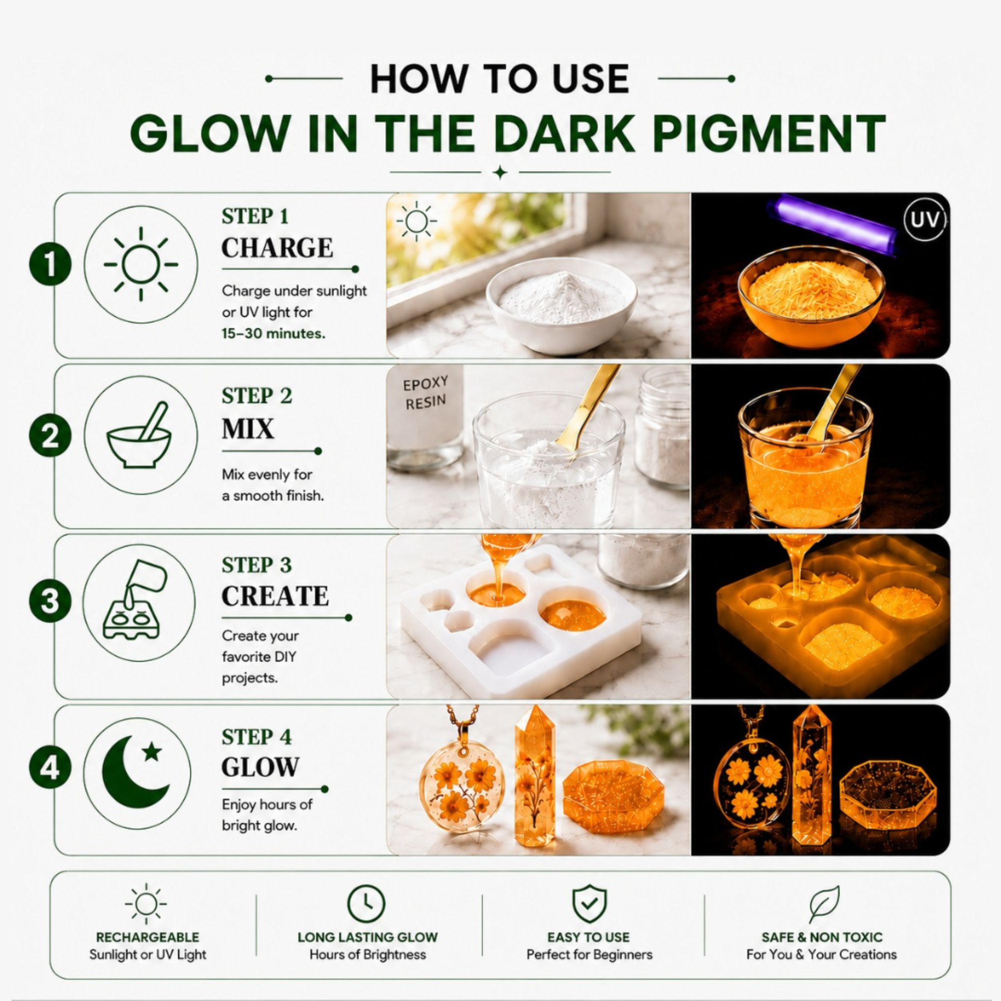 Glow Powder - Sunset Spark