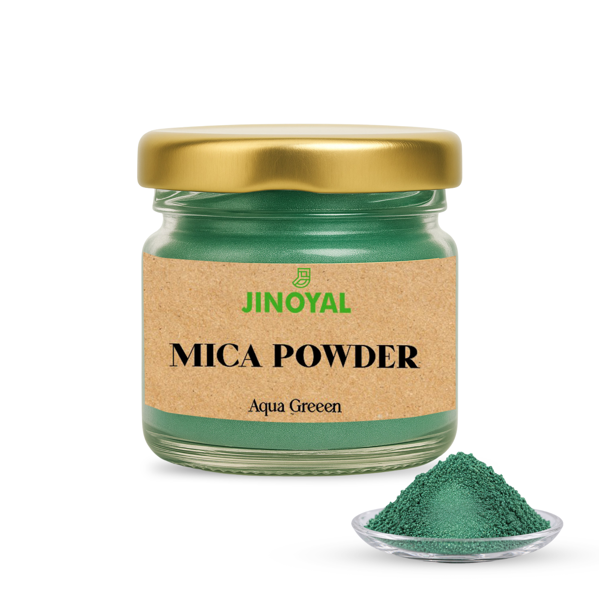 Aqua Green | Mica Powder for Resin Art, Soap & Candle Making | Non-Toxic