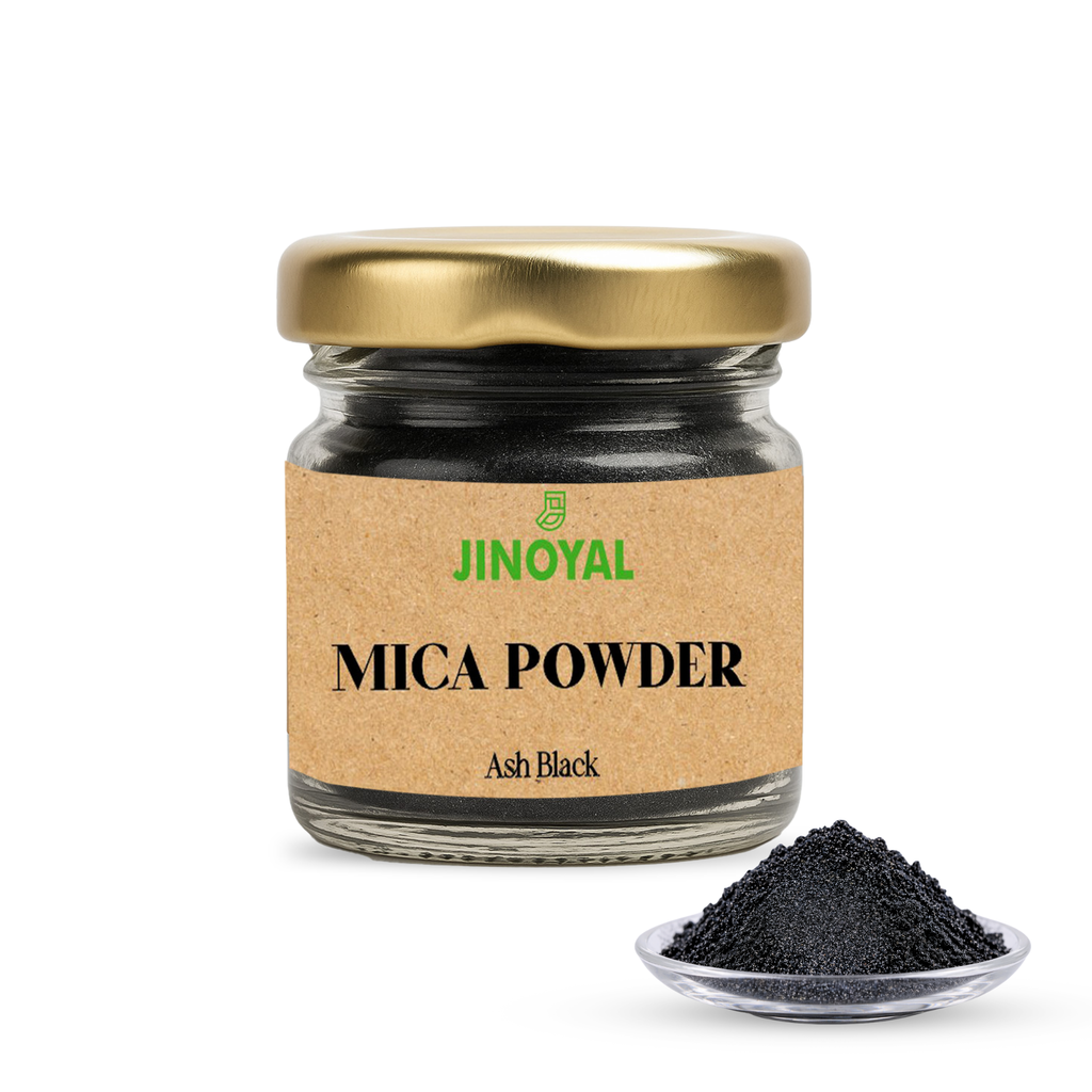 Ash Black | Mica Powder for Resin Art, Soap & Candle Making | Non-Toxic