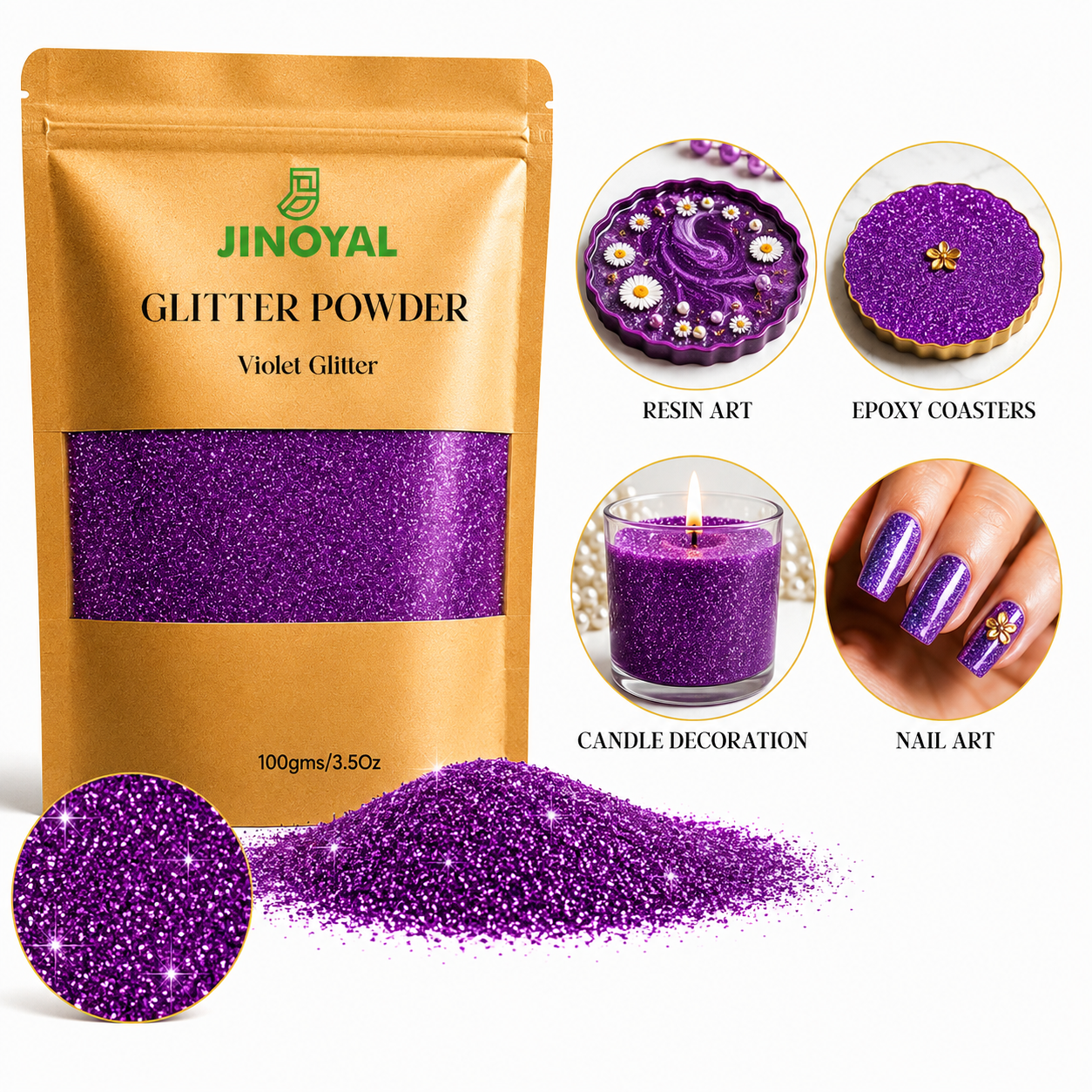 Glitter Powder - Violet
