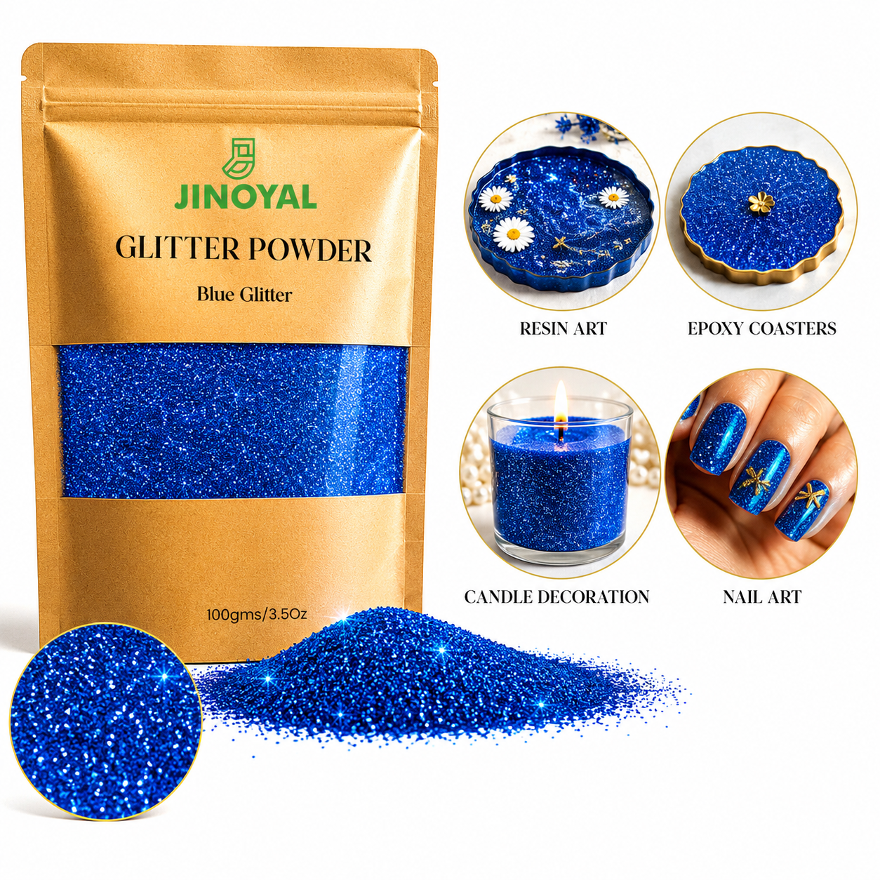 Glitter Powder - Blue
