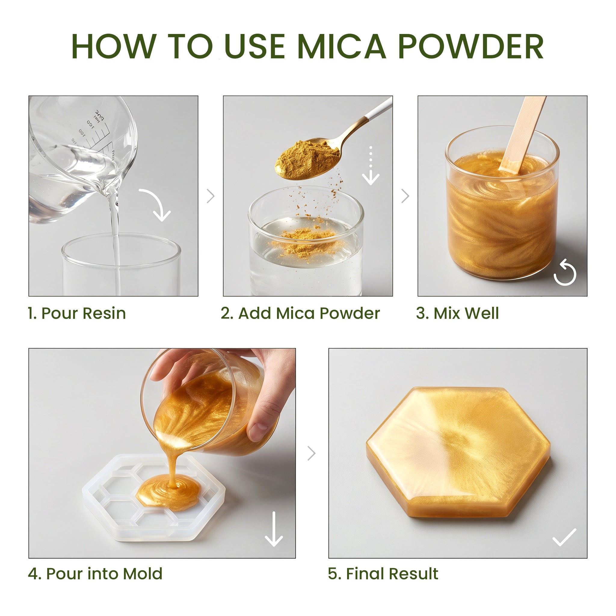 Snow White | Mica Powder for Resin Art, Soap & Candle Making | Non-Toxic