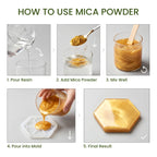 Antique Gold | Mica Powder for Resin Art, Soap & Candle Making | Non-Toxic