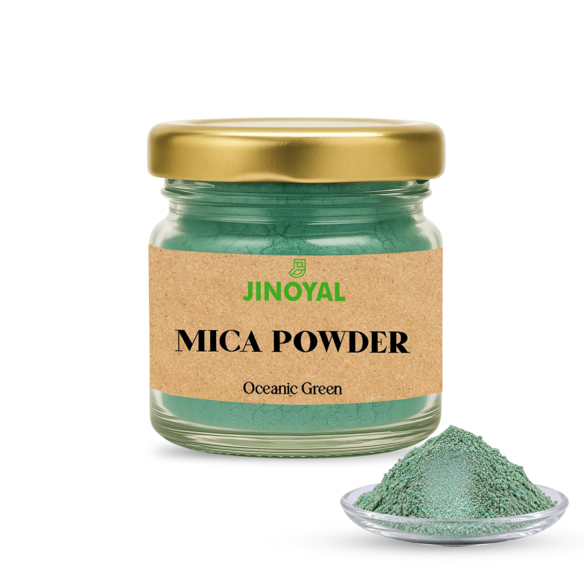 Oceanic Green | Mica Powder for Resin Art, Soap & Candle Making | Non-Toxic