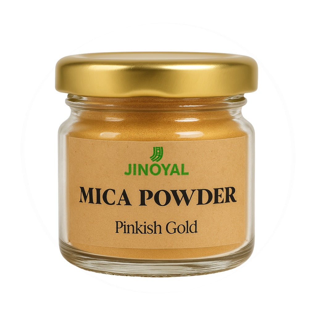 Pinkish Gold Mica Pearl Powder