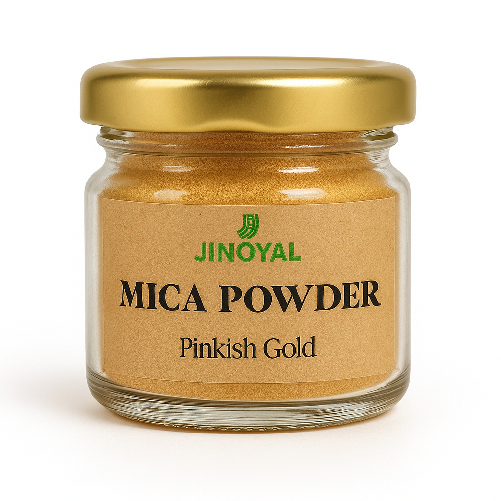 Pinkish Gold Mica Pearl Powder