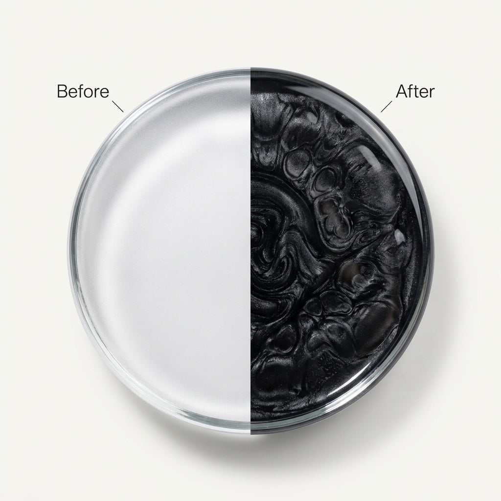 Ash Black | Mica Powder for Resin Art, Soap & Candle Making | Non-Toxic
