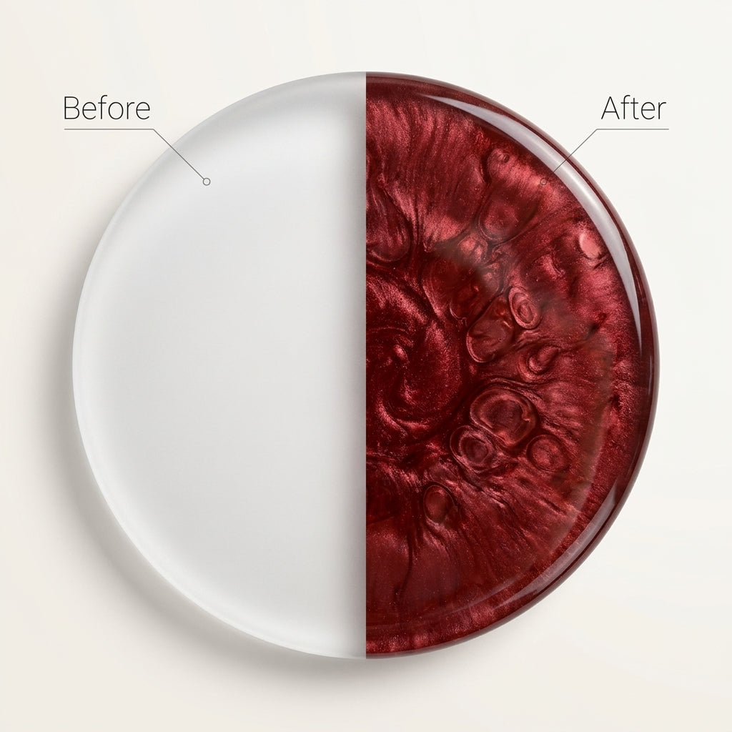 Crimson Cocoa | Mica Powder for Resin Art, Soap & Candle Making | Non-Toxic