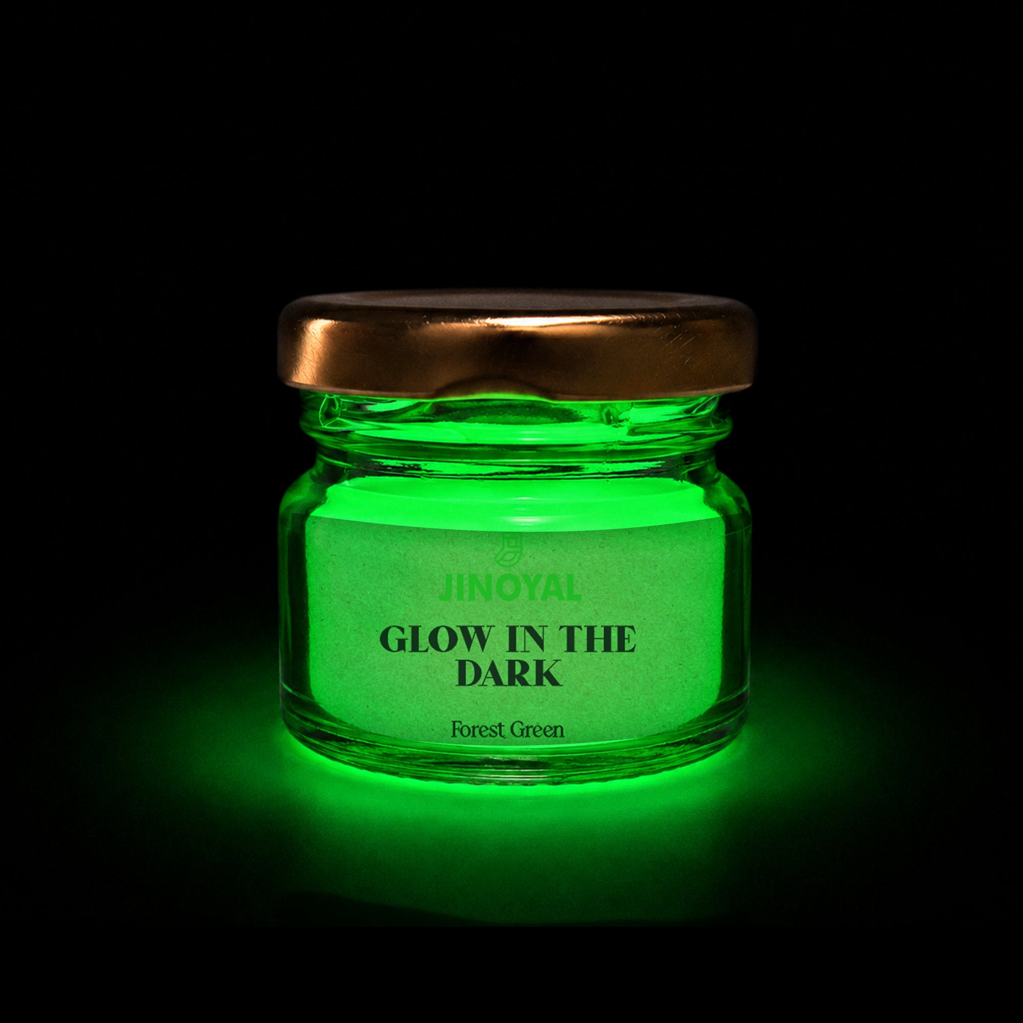 Glow Powder - Forest Green