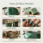 Forest Green | Mica Powder for Resin Art, Soap & Candle Making | Non-Toxic