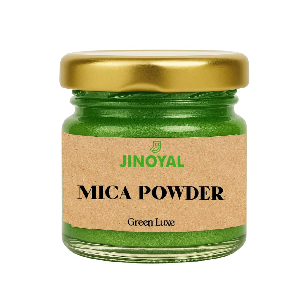 Green Luxe | Mica Powder for Resin Art, Soap & Candle Making | Non-Toxic