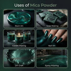 Midnight Green | Mica Powder for Resin Art, Soap & Candle Making | Non-Toxic