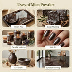 Olive Green  | Mica Powder for Resin Art, Soap & Candle Making | Non-Toxic