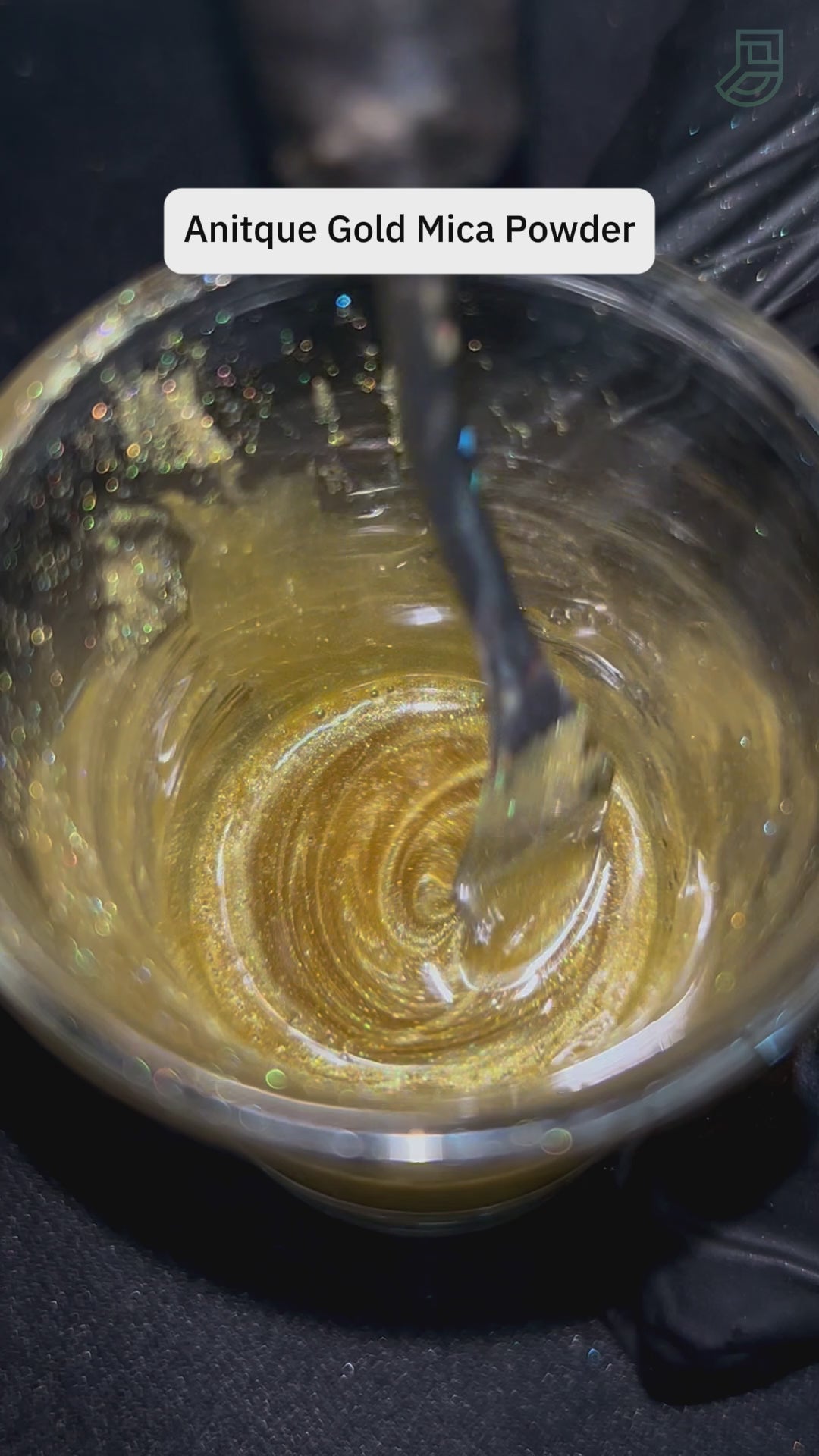Antique Gold Mica Pearl Powder