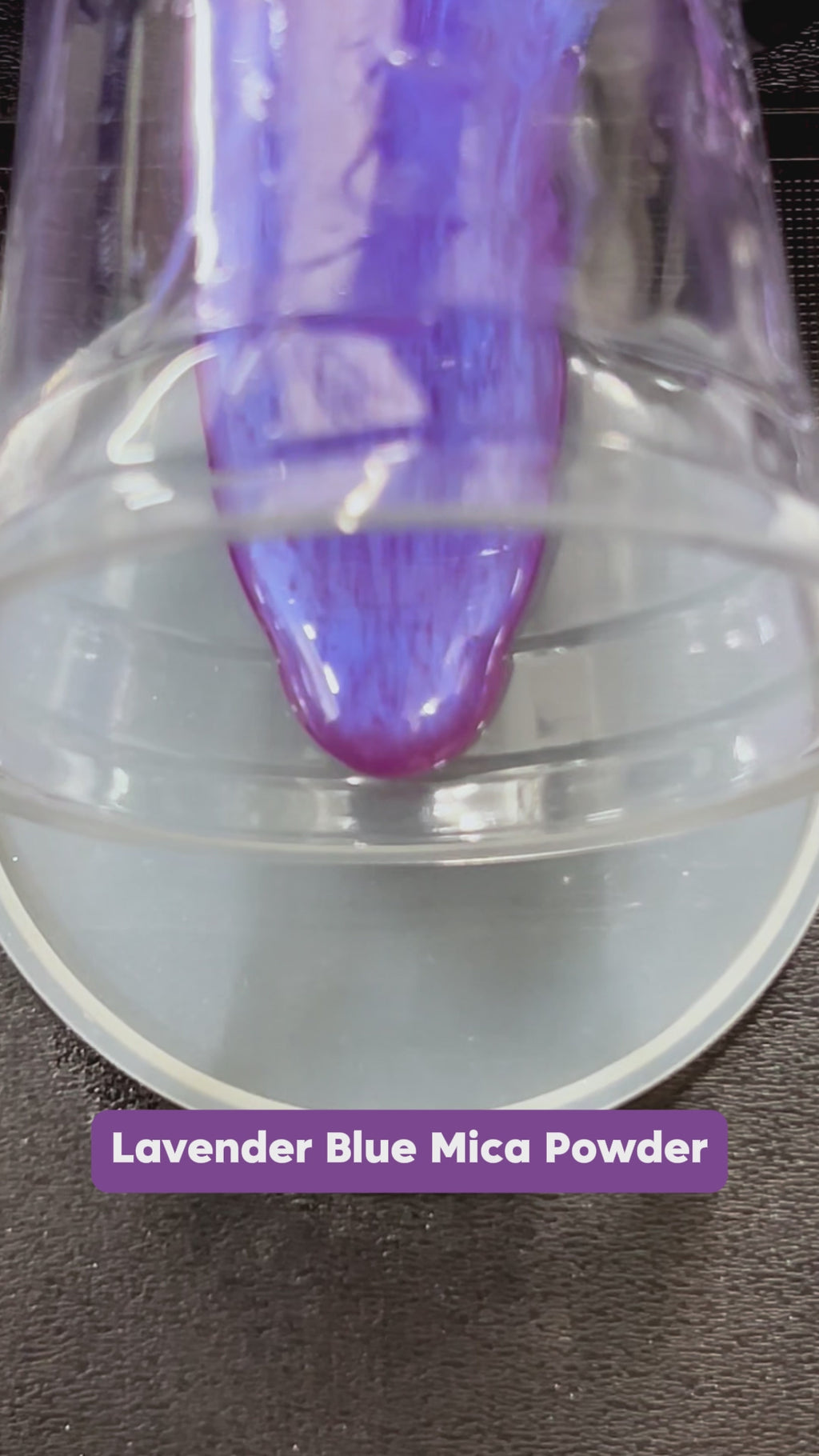 Lavender Blue Mica Pearl Powder