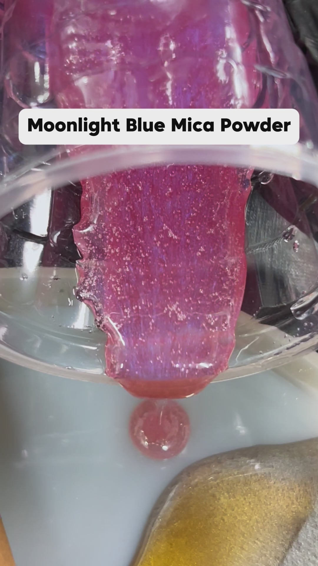 Moonlight Blue Mica Pearl Powder
