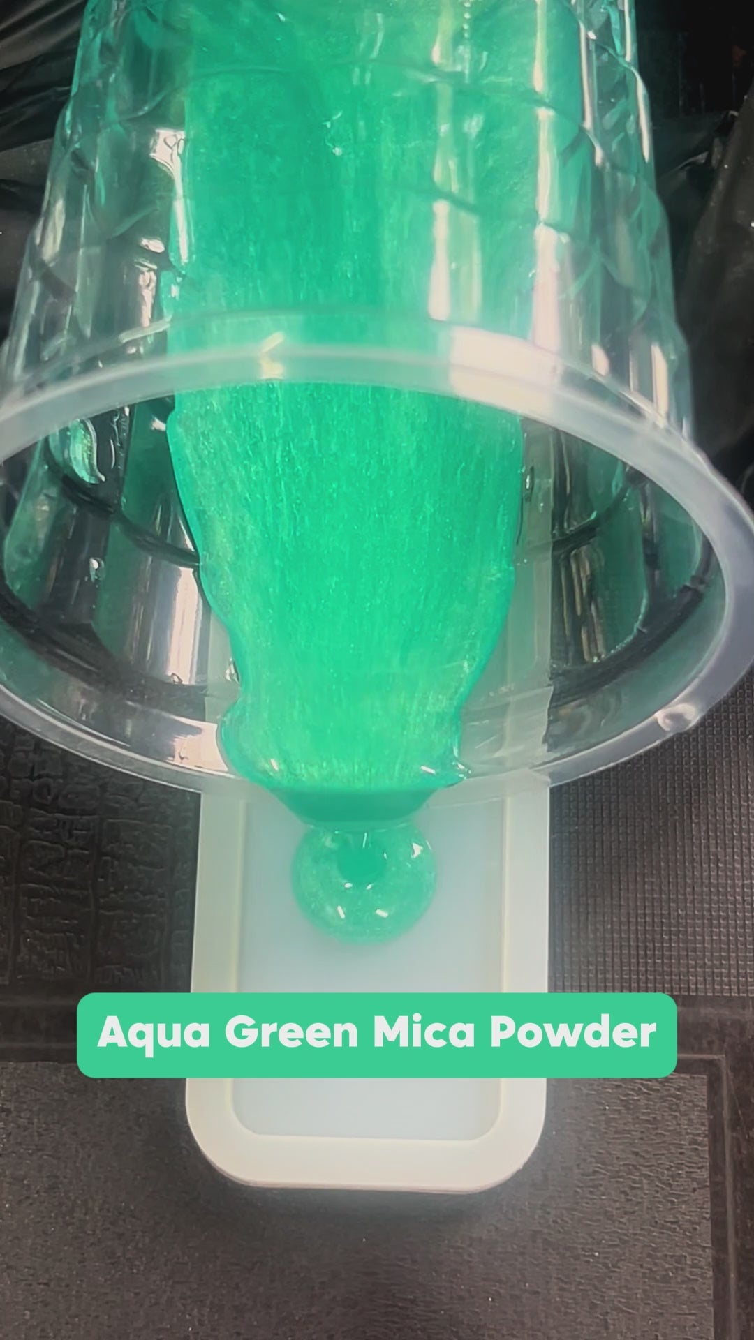 Aqua Green Mica Pearl Powder