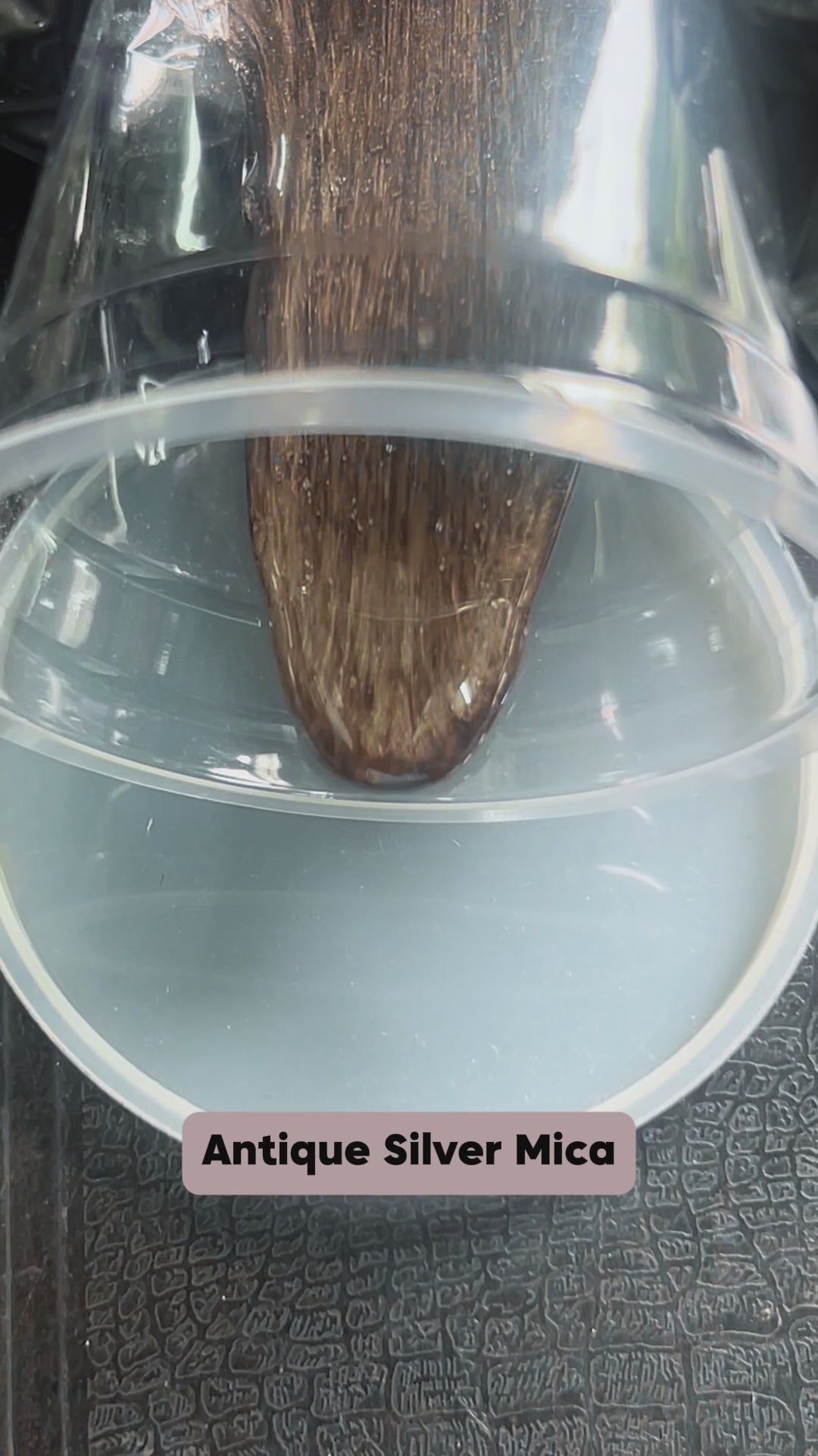 Antique Silver Mica Pearl Powder