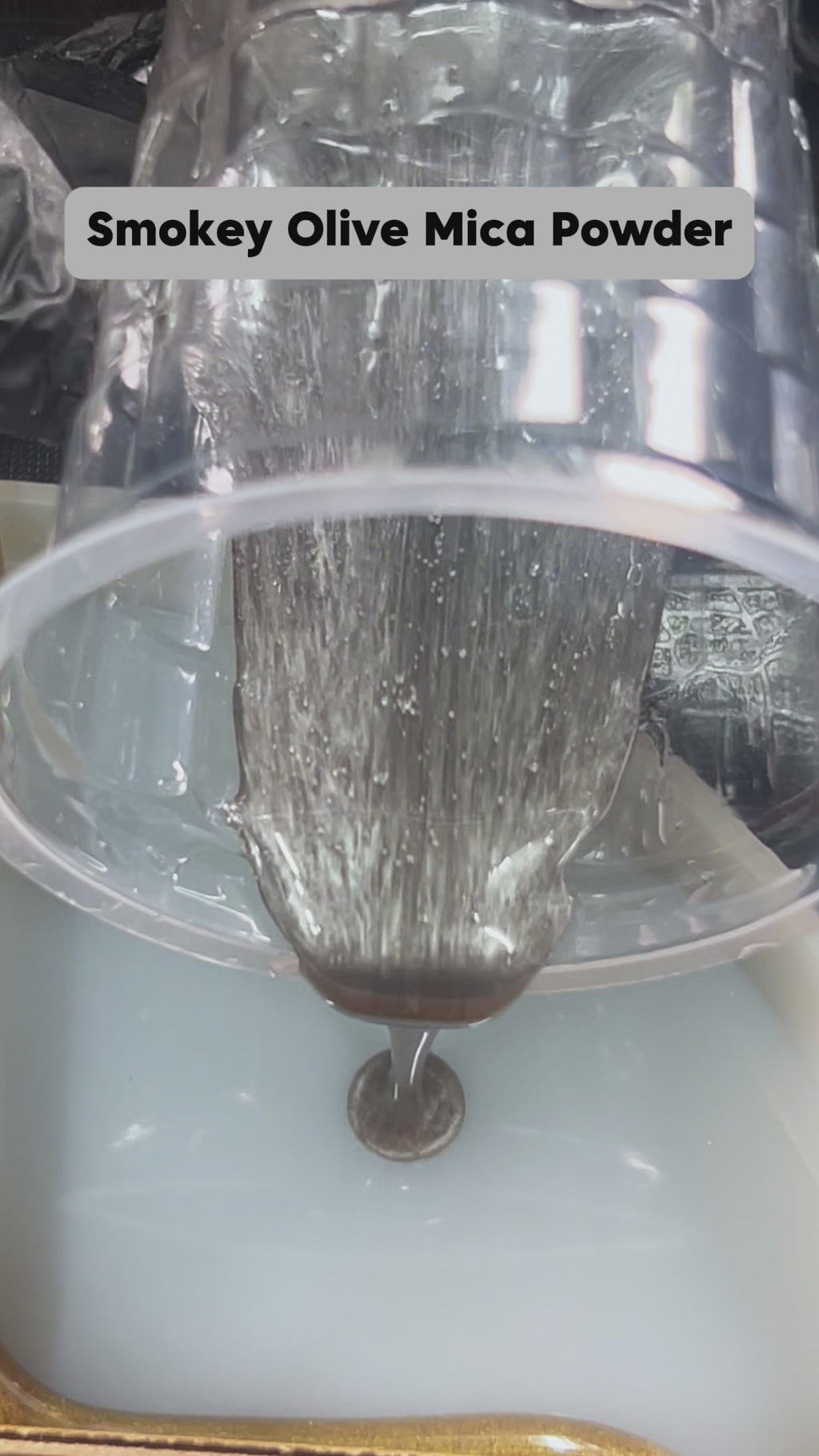 Smokey Olive Mica Pearl Powder