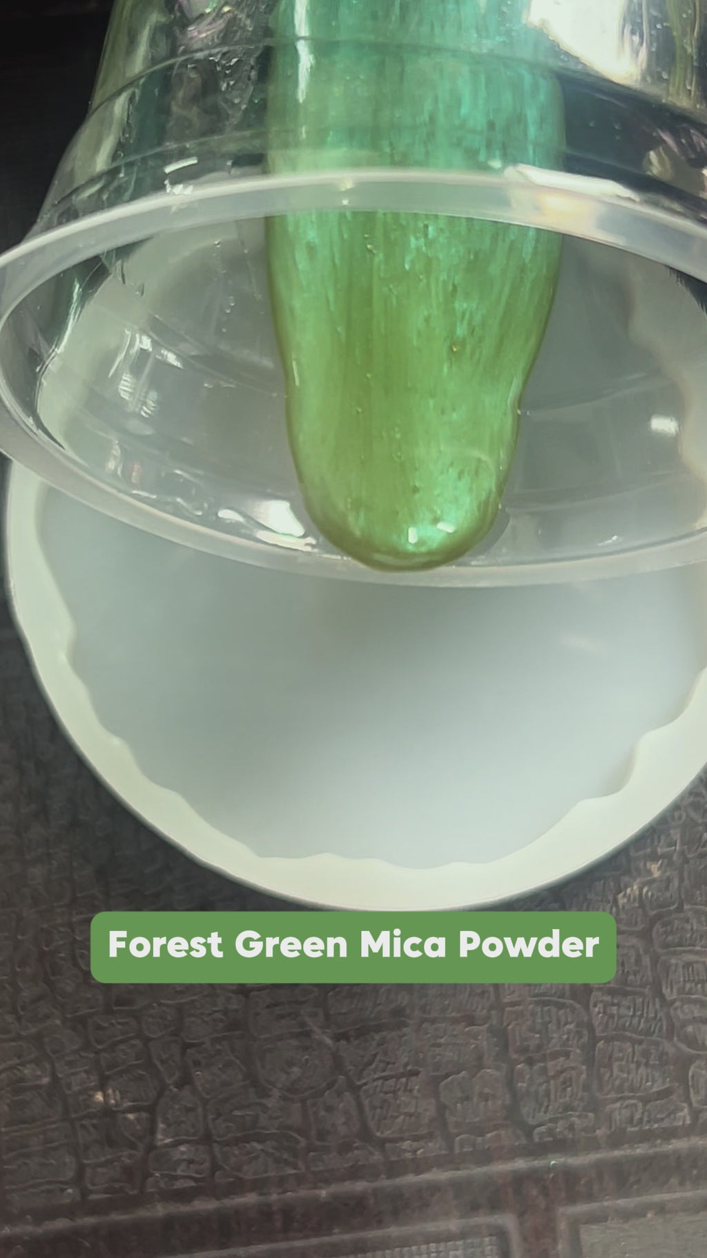 Forest Green Mica Pearl Powder