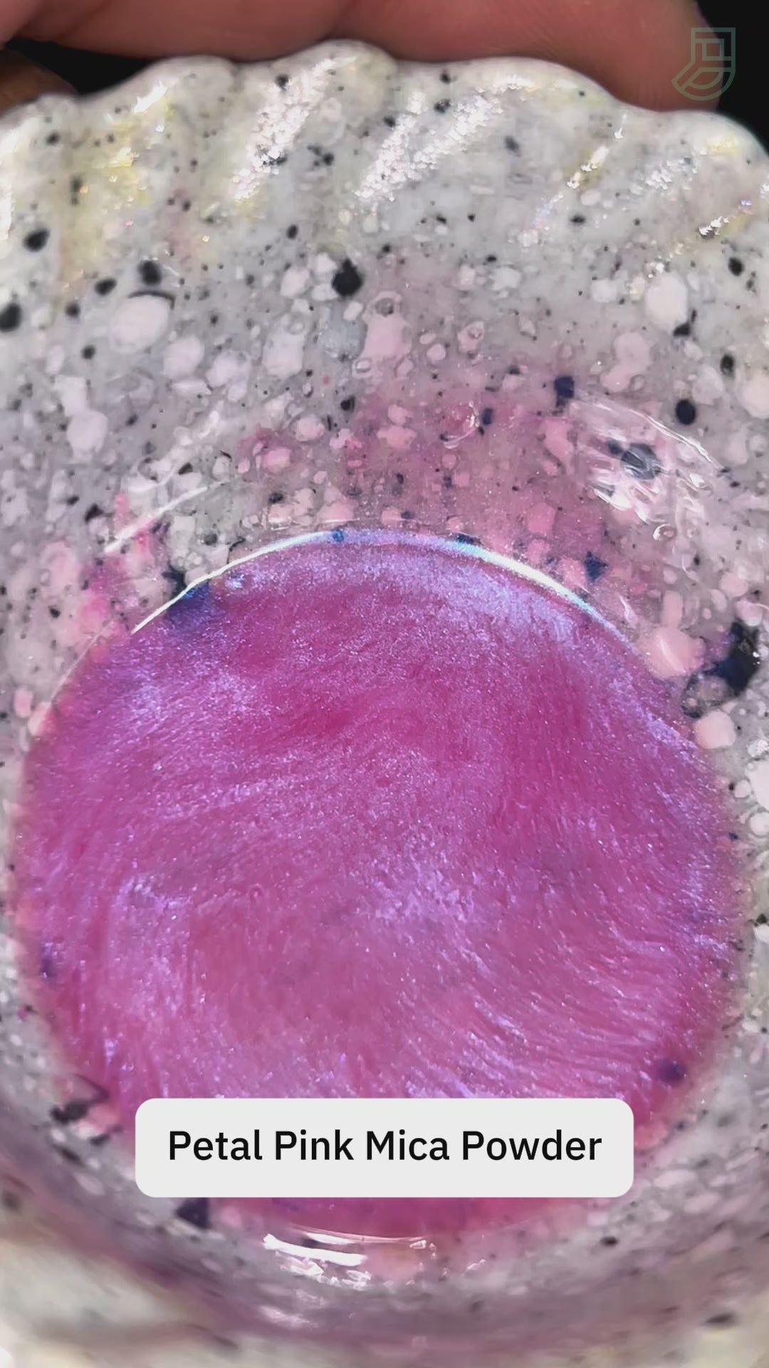 Petal pink mica Powder