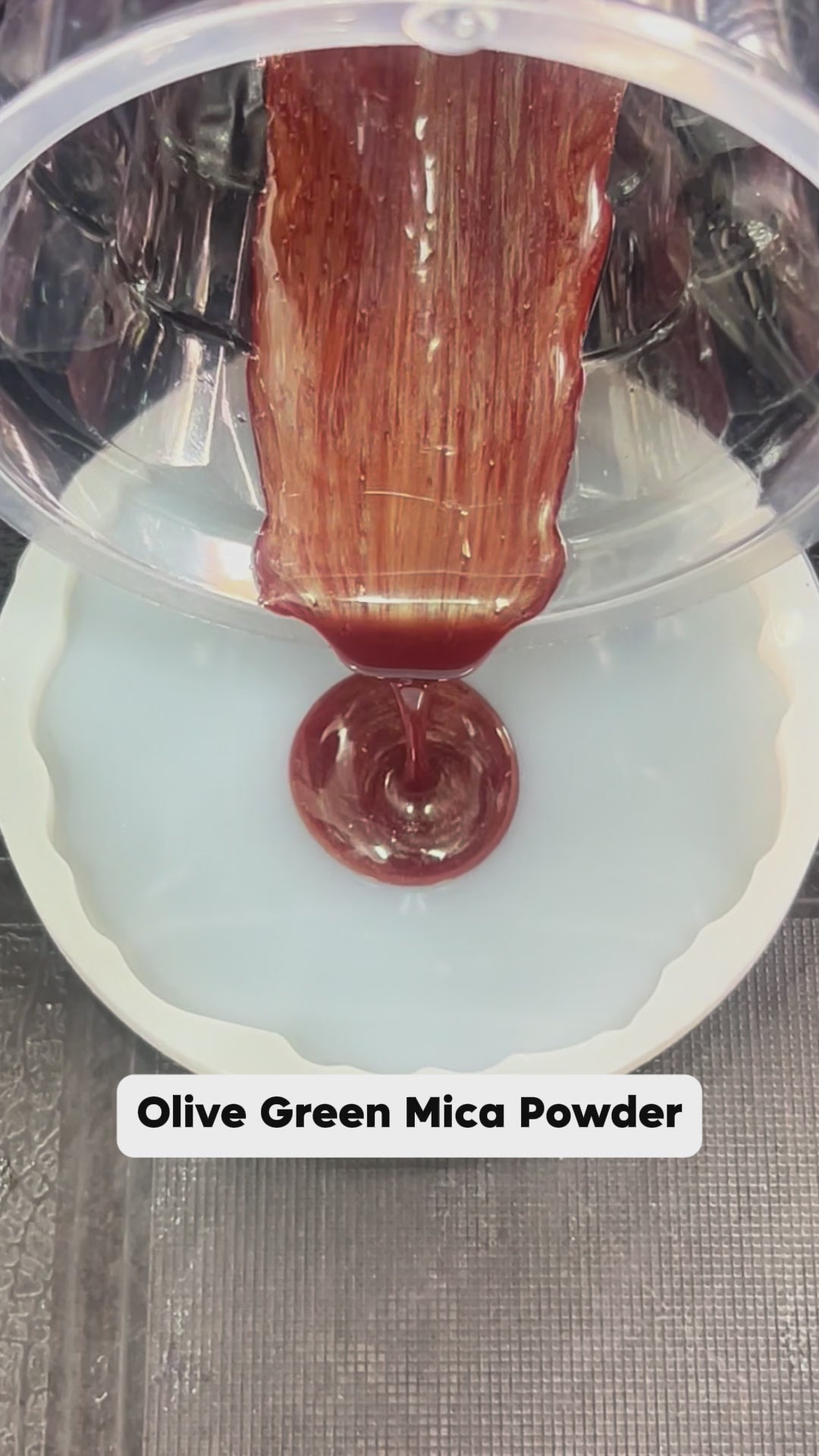 Olive Green Mica Pearl Powder